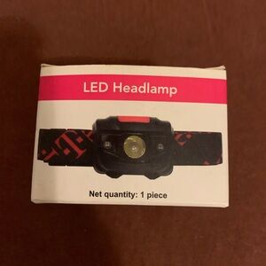 LED Headlamp with Adjustable Strap